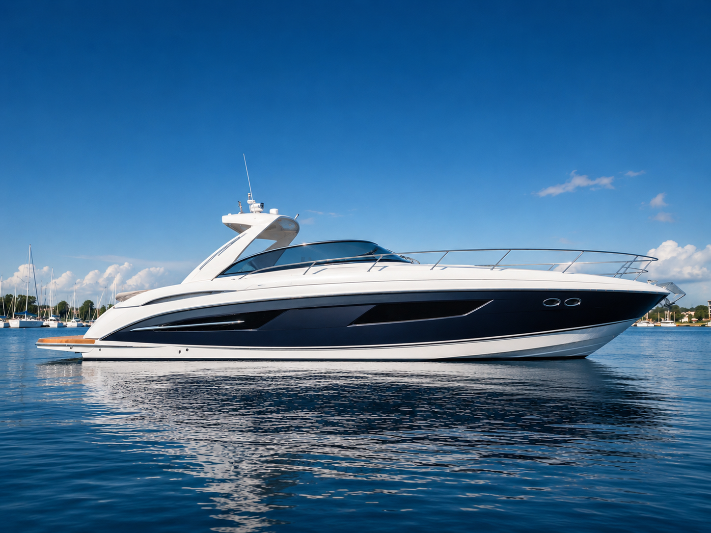 Boot schoon na professionele reiniging